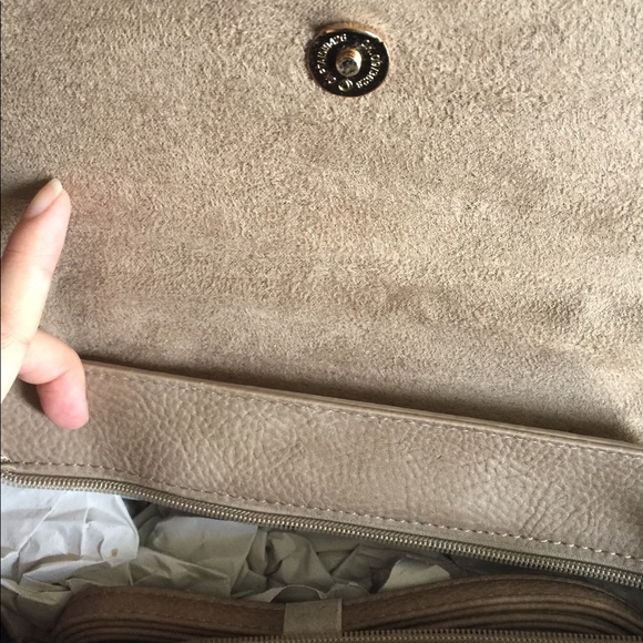 Beautiful Vintage Crossbody Bag (Gray) - Picture 5 of 6